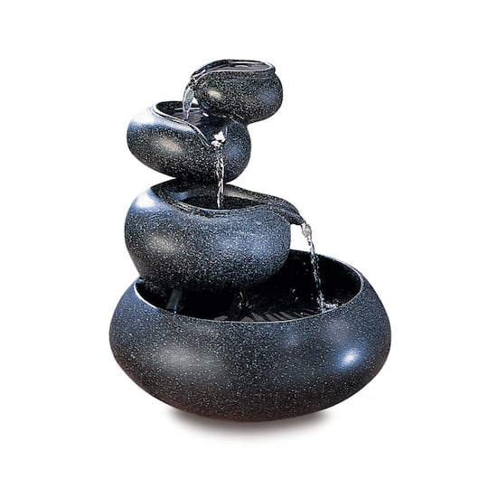 10" Tiered Bowl Tabletop Fountain